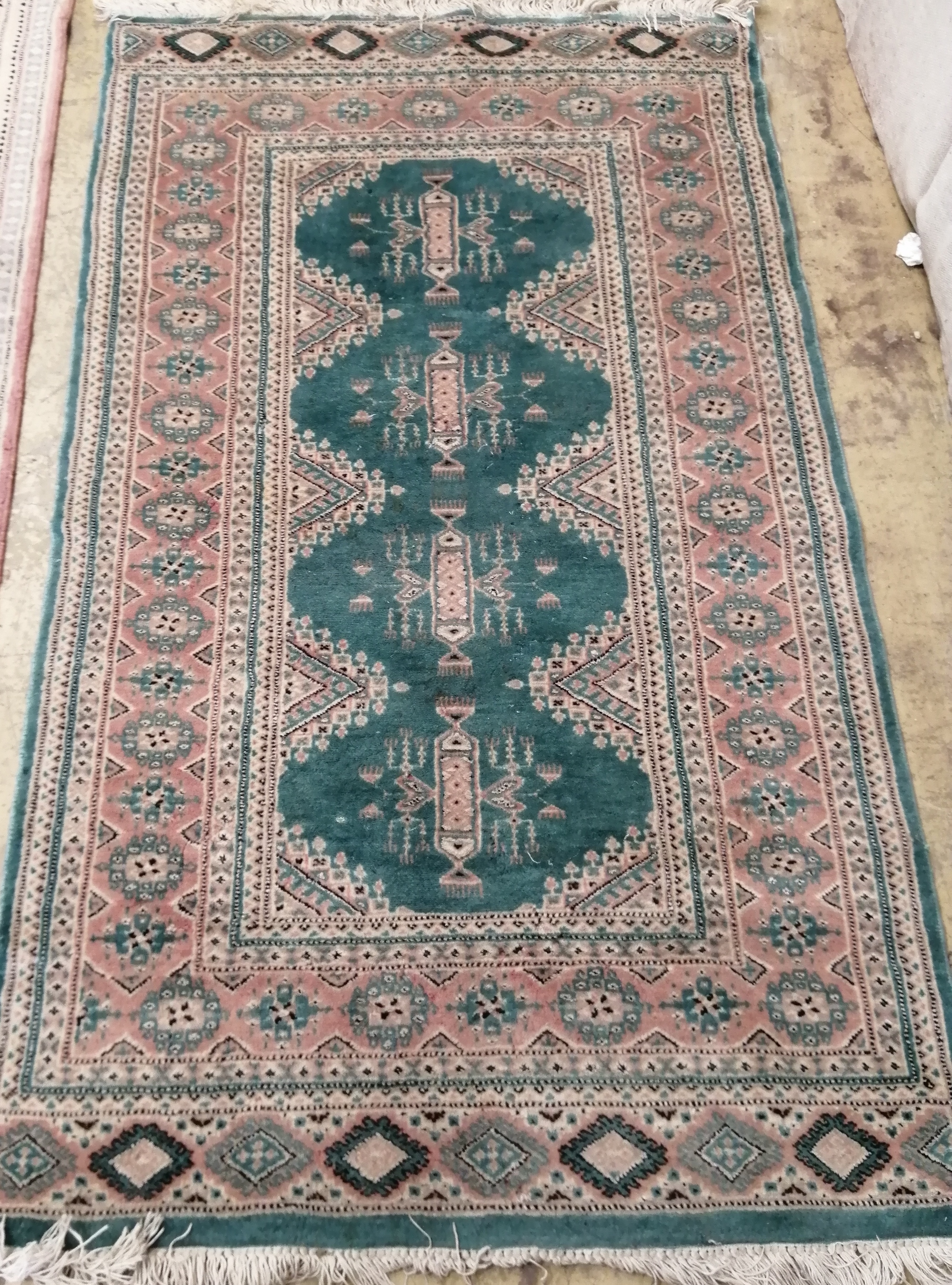 Three North West Persian design runners and rugs, largest 306 x 80cm